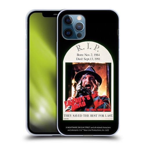 A Nightmare On Elm Street: Freddy's Dead Graphics The Final Nightmare Soft Gel Case for Apple iPhone 12 / iPhone 12 Pro