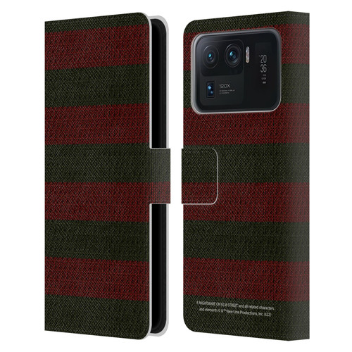 A Nightmare On Elm Street: Freddy's Dead Graphics Sweater Pattern Leather Book Wallet Case Cover For Xiaomi Mi 11 Ultra