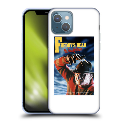 A Nightmare On Elm Street: Freddy's Dead Graphics Poster Soft Gel Case for Apple iPhone 13