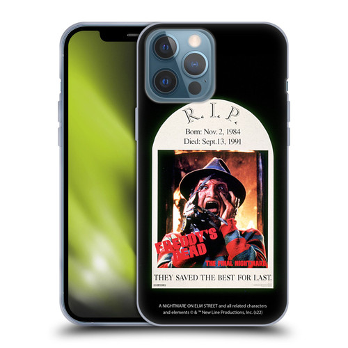 A Nightmare On Elm Street: Freddy's Dead Graphics The Final Nightmare Soft Gel Case for Apple iPhone 13 Pro Max