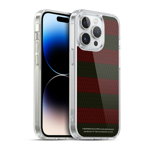 A Nightmare On Elm Street: Freddy's Dead Graphics Sweater Pattern Soft Gel Case for Apple iPhone 13 Pro & MagSafe