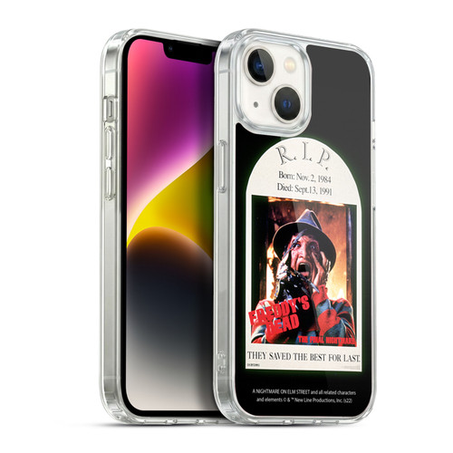 A Nightmare On Elm Street: Freddy's Dead Graphics The Final Nightmare Soft Gel Case for Apple iPhone 14
