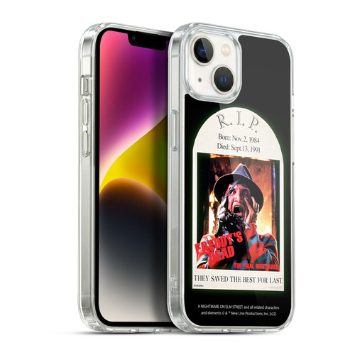 A Nightmare On Elm Street: Freddy's Dead Graphics The Final Nightmare Soft Gel Case for Apple iPhone 14 Plus & MagSafe