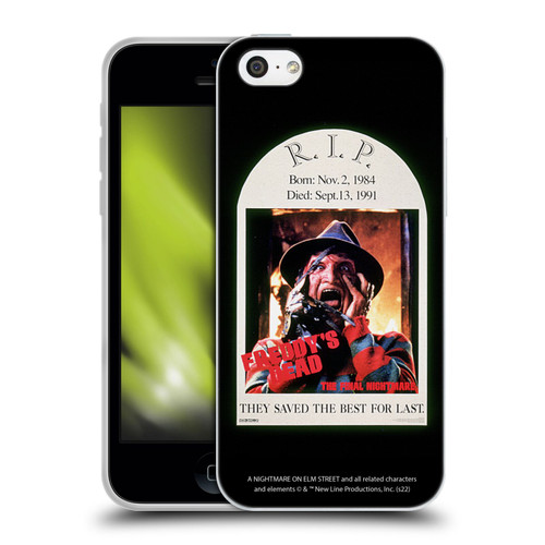 A Nightmare On Elm Street: Freddy's Dead Graphics The Final Nightmare Soft Gel Case for Apple iPhone 5c