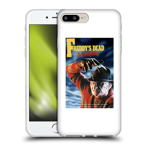 A Nightmare On Elm Street: Freddy's Dead Graphics Poster Soft Gel Case for Apple iPhone 7 Plus / iPhone 8 Plus