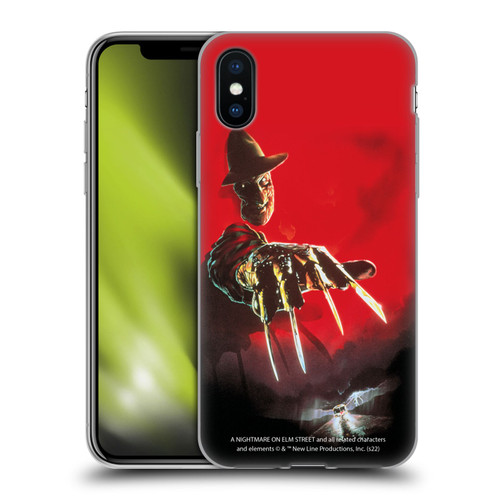 A Nightmare On Elm Street: Freddy's Dead Graphics Poster 2 Soft Gel Case for Apple iPhone X / iPhone XS