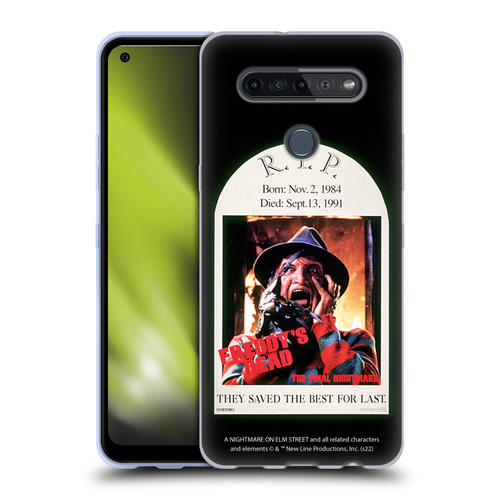 A Nightmare On Elm Street: Freddy's Dead Graphics The Final Nightmare Soft Gel Case for LG K51S