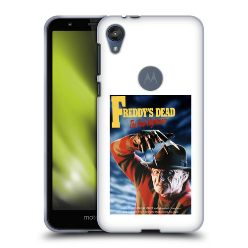 A Nightmare On Elm Street: Freddy's Dead Graphics Poster Soft Gel Case for Motorola Moto E6