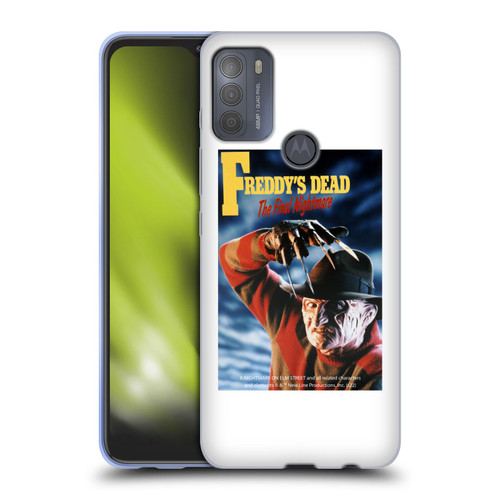 A Nightmare On Elm Street: Freddy's Dead Graphics Poster Soft Gel Case for Motorola Moto G50