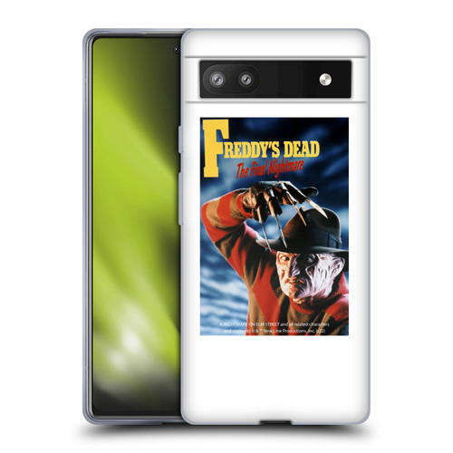A Nightmare On Elm Street: Freddy's Dead Graphics Poster Soft Gel Case for Google Pixel 6a