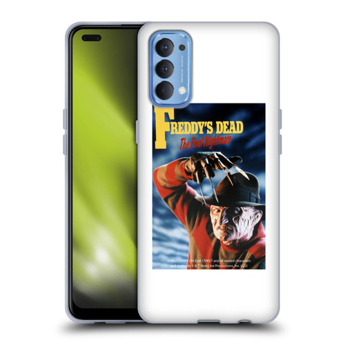 A Nightmare On Elm Street: Freddy's Dead Graphics Poster Soft Gel Case for OPPO Reno 4 5G