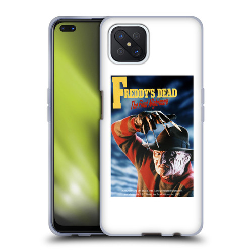 A Nightmare On Elm Street: Freddy's Dead Graphics Poster Soft Gel Case for OPPO Reno4 Z 5G