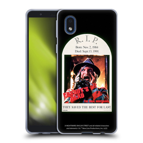 A Nightmare On Elm Street: Freddy's Dead Graphics The Final Nightmare Soft Gel Case for Samsung Galaxy A01 Core (2020)