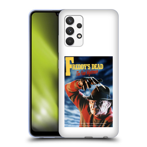 A Nightmare On Elm Street: Freddy's Dead Graphics Poster Soft Gel Case for Samsung Galaxy A32 (2021)