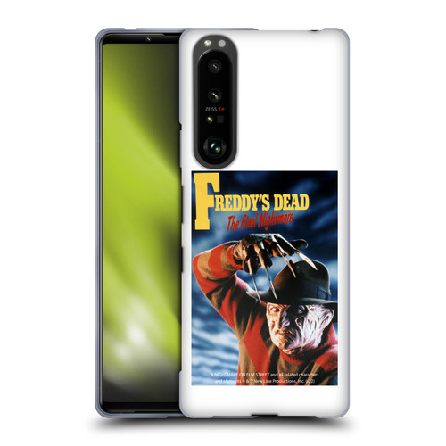 A Nightmare On Elm Street: Freddy's Dead Graphics Poster Soft Gel Case for Sony Xperia 1 III