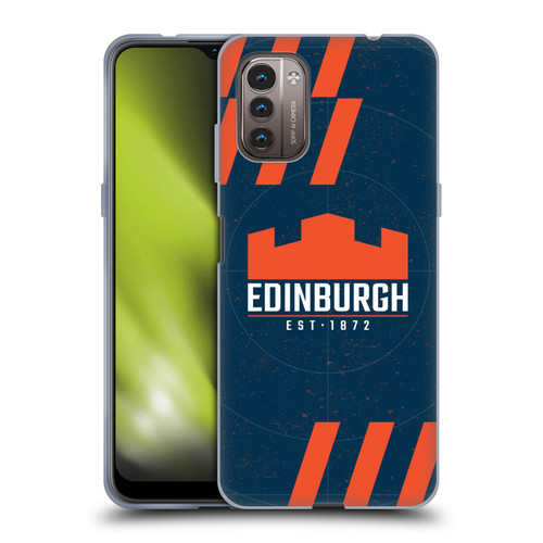 Edinburgh Rugby Logo Art Navy Blue Soft Gel Case for Nokia G11 / G21