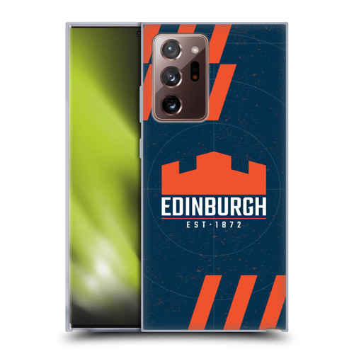 Edinburgh Rugby Logo Art Navy Blue Soft Gel Case for Samsung Galaxy Note20 Ultra / 5G