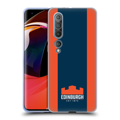 Edinburgh Rugby Logo Art Stripes Soft Gel Case for Xiaomi Mi 10 5G / Mi 10 Pro 5G