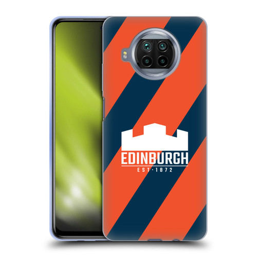 Edinburgh Rugby Logo Art Diagonal Stripes Soft Gel Case for Xiaomi Mi 10T Lite 5G