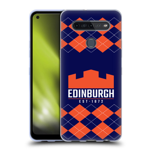 Edinburgh Rugby Logo 2 Argyle Soft Gel Case for LG K51S