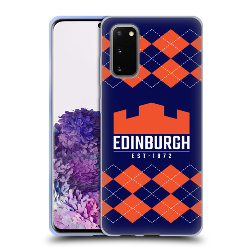 Edinburgh Rugby Logo 2 Argyle Soft Gel Case for Samsung Galaxy S20 / S20 5G