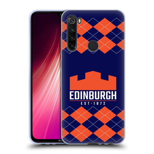 Edinburgh Rugby Logo 2 Argyle Soft Gel Case for Xiaomi Redmi Note 8T