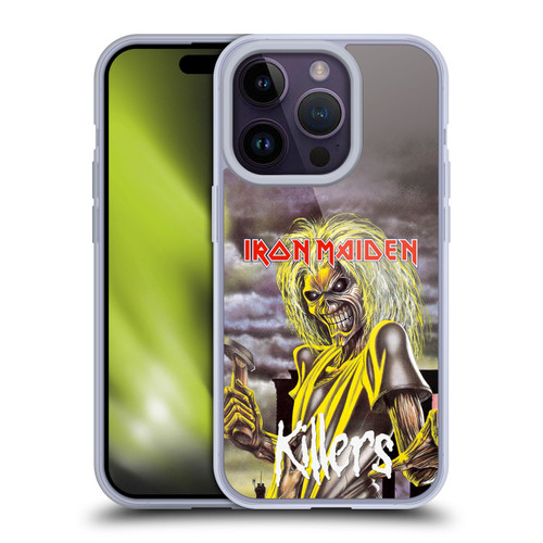 Iron Maiden Album Covers Killers Soft Gel Case for Apple iPhone 14 Pro
