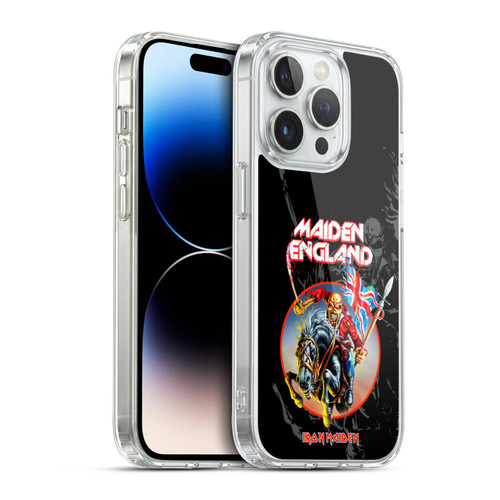Iron Maiden Tours England Soft Gel Case for Apple iPhone 14 Pro & MagSafe