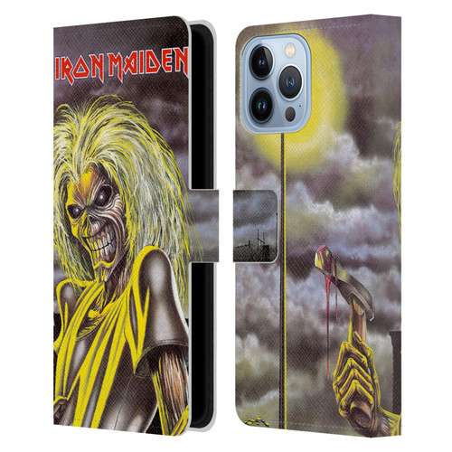 Iron Maiden Album Covers Killers Leather Book Wallet Case Cover For Apple iPhone 13 Pro Max