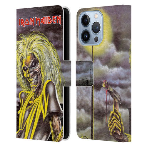 Iron Maiden Album Covers Killers Leather Book Wallet Case Cover For Apple iPhone 13 Pro