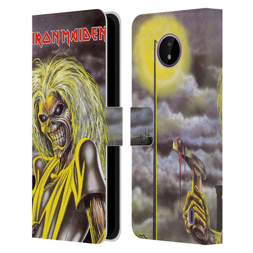 Iron Maiden Album Covers Killers Leather Book Wallet Case Cover For Nokia C10 / C20