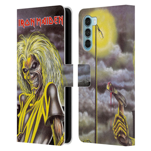 Iron Maiden Album Covers Killers Leather Book Wallet Case Cover For Motorola Edge S30 / Moto G200 5G