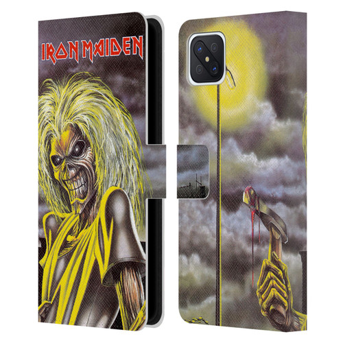 Iron Maiden Album Covers Killers Leather Book Wallet Case Cover For OPPO Reno4 Z 5G