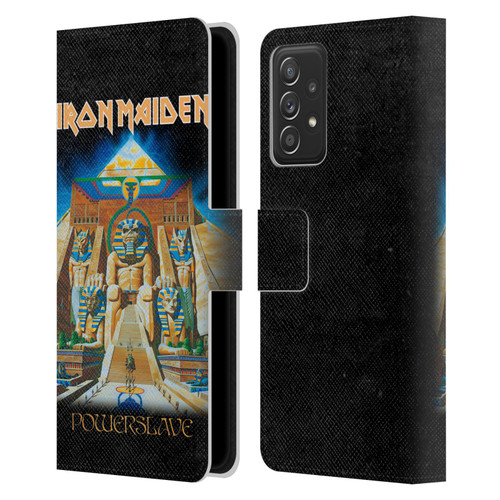 Iron Maiden Album Covers Powerslave Leather Book Wallet Case Cover For Samsung Galaxy A52 / A52s / 5G (2021)