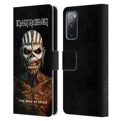 Iron Maiden Album Covers The Book Of Souls Leather Book Wallet Case Cover For Samsung Galaxy S20 FE / 5G