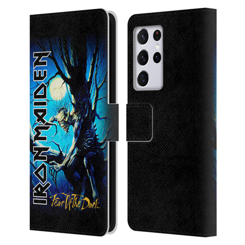 Iron Maiden Album Covers FOTD Leather Book Wallet Case Cover For Samsung Galaxy S21 Ultra 5G