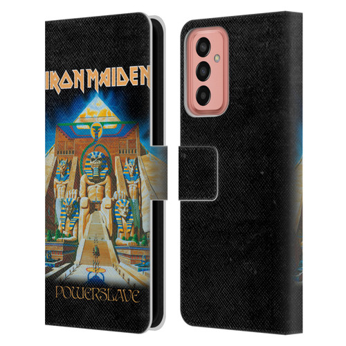 Iron Maiden Album Covers Powerslave Leather Book Wallet Case Cover For Samsung Galaxy M13 (2022)