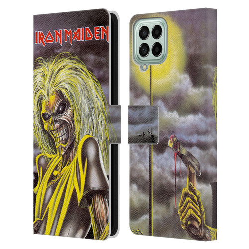 Iron Maiden Album Covers Killers Leather Book Wallet Case Cover For Samsung Galaxy M53 (2022)