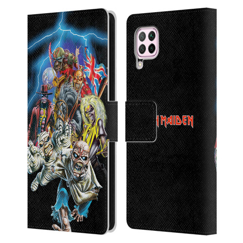 Iron Maiden Art Best Of Beast Leather Book Wallet Case Cover For Huawei Nova 6 SE / P40 Lite