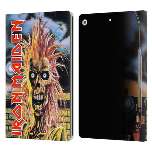 Iron Maiden Art First Leather Book Wallet Case Cover For Apple iPad 10.2 2019/2020/2021