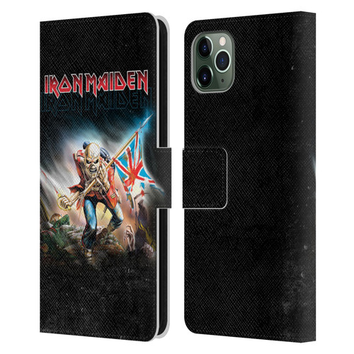 Iron Maiden Art Trooper 2016 Leather Book Wallet Case Cover For Apple iPhone 11 Pro Max