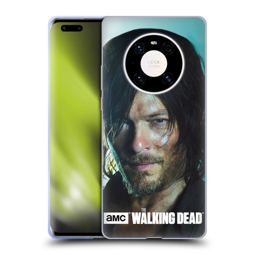 AMC The Walking Dead Characters Daryl Soft Gel Case for Huawei Mate 40 Pro 5G