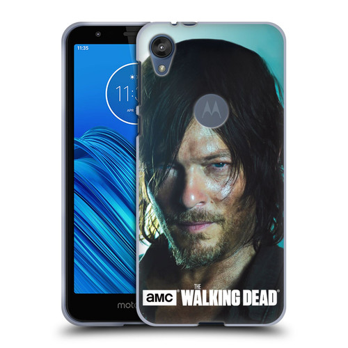 AMC The Walking Dead Characters Daryl Soft Gel Case for Motorola Moto E6