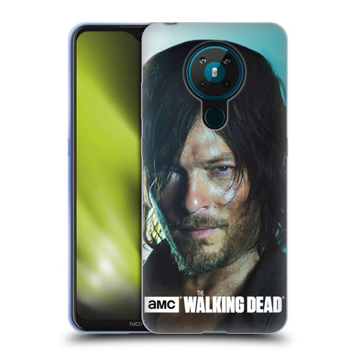AMC The Walking Dead Characters Daryl Soft Gel Case for Nokia 5.3