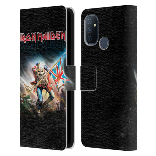Iron Maiden Art Trooper 2016 Leather Book Wallet Case Cover For OnePlus Nord N100