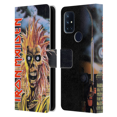 Iron Maiden Art First Leather Book Wallet Case Cover For OnePlus Nord N10 5G