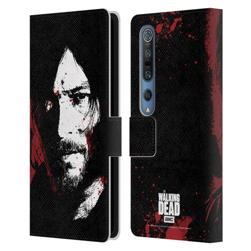 AMC The Walking Dead Gore Blood Bath Daryl Leather Book Wallet Case Cover For Xiaomi Mi 10 5G / Mi 10 Pro 5G