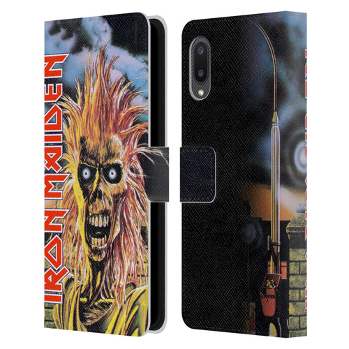 Iron Maiden Art First Leather Book Wallet Case Cover For Samsung Galaxy A02/M02 (2021)