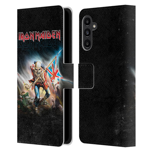Iron Maiden Art Trooper 2016 Leather Book Wallet Case Cover For Samsung Galaxy A13 5G (2021)
