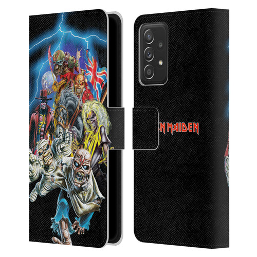 Iron Maiden Art Best Of Beast Leather Book Wallet Case Cover For Samsung Galaxy A53 5G (2022)